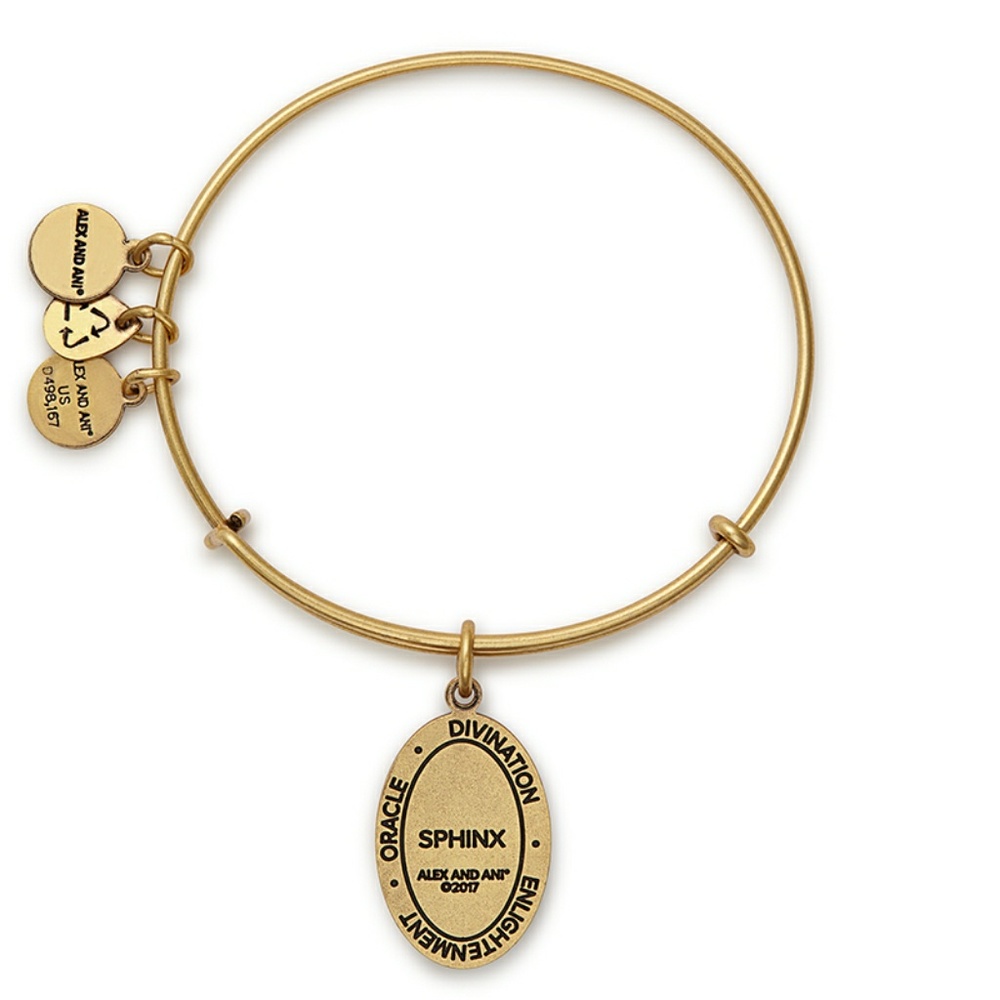 Alex and Ani Sphinx Charm Bracelet - Picture 2 of 7